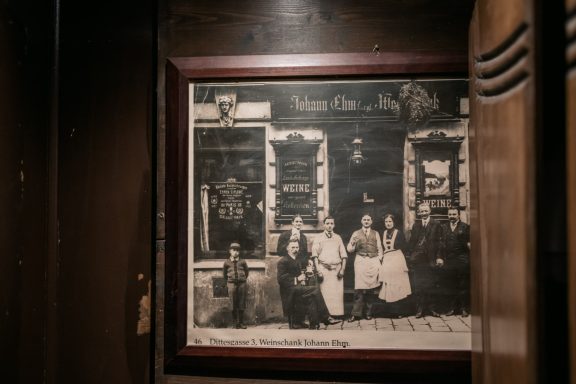 Ein mehr als 100 Jahre altes Fot vom Gasthaus.